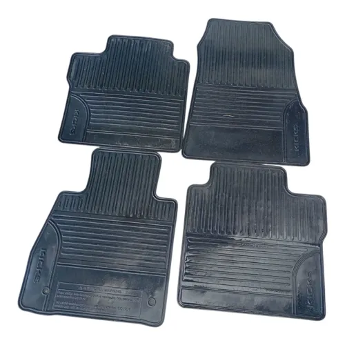 Jogo Tapete Nissan Kicks 2021 2025 Preto Preto Preto Preto