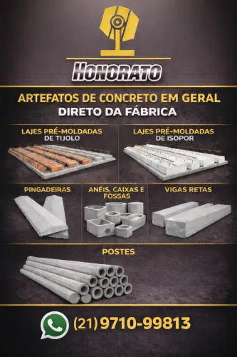Artefatos de cimento
