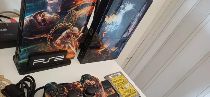 Ps2 com vários jogos
