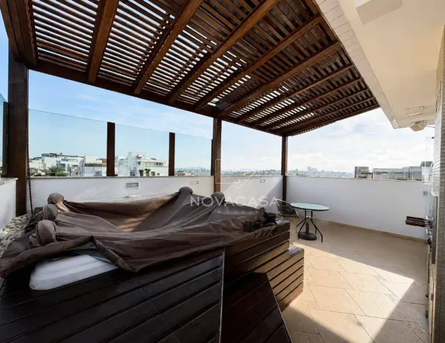 Cobertura com 2 dormitórios à venda, 234 m² por R$ 1.380.000,00 - Dona Clara - Belo Horizo