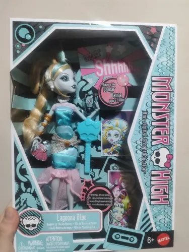 Boneca Lagoona Blue Dawn of the Dance Creeproduction Monster High G1 (leia)