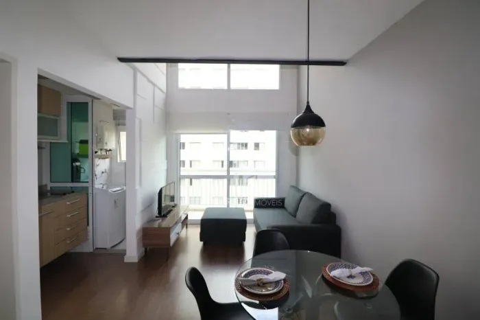Apartamento com 1 dormitório para alugar, 50 m² por R$ 6.812,00/mês - Vila Nova Conceição 
