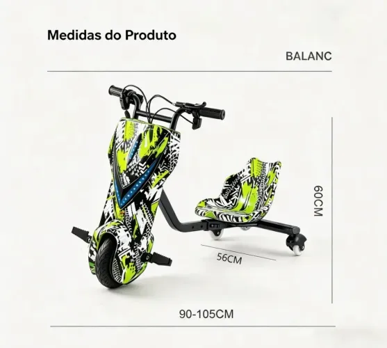 Triciclo elétrico