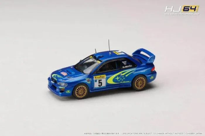 Subaru Impreza 1/64 Premium super detalhada!