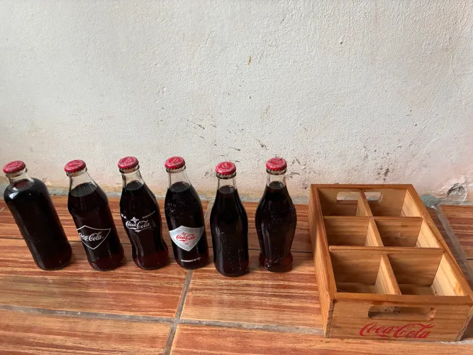 Engradado coca vintage