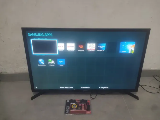 Funcionando tudo ainda vai com Suporte de brinde 