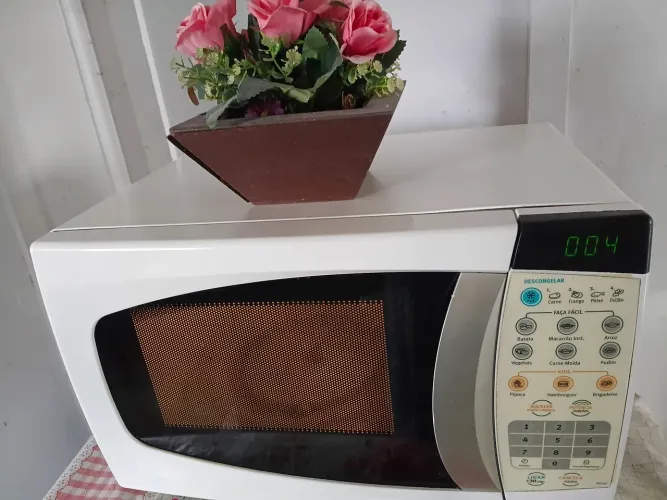 Microondas eletrolux 21lts entrego