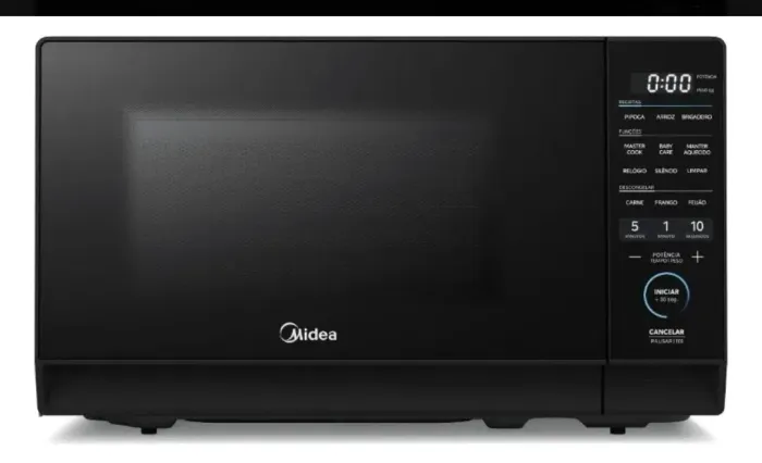 Micro-ondas Midea 20 Litros - Preto