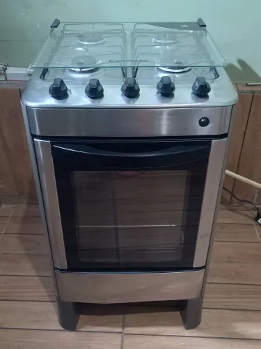 Fogão esmaltec de inox TD ok só 6