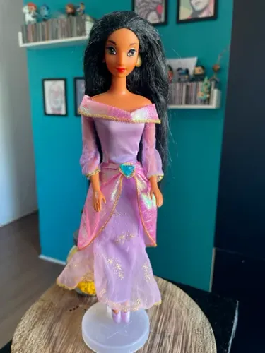 Boneca Princesa Jasmine da Mattel 1992 - Usada