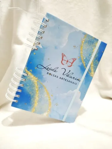 Caderneta, agenda e caderno personalizado