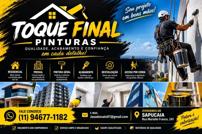 Pinturas e serviços