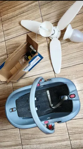Ventilador e beber conforto 