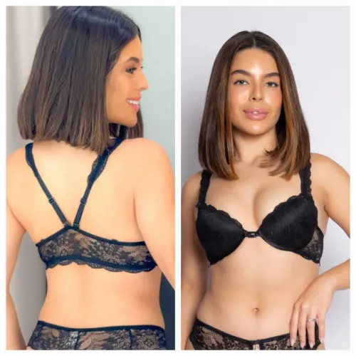 Lindo Top de renda M novo