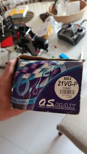 Motor os Max vg21 glow automodelismo 