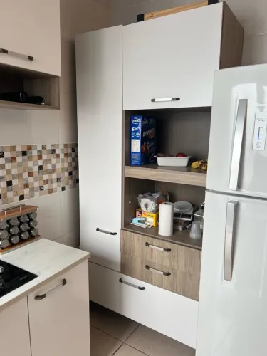 Armário com cooktop