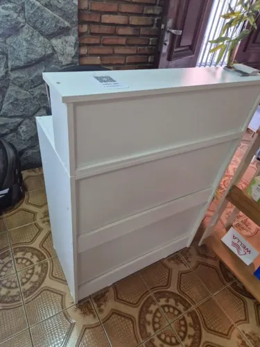 Recepção balcão mdf