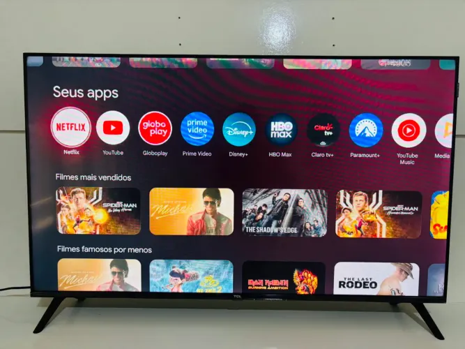 Smart tv TCL Qled 32 polegadas impecável