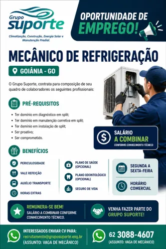 MECÂNICO DE REFRIGERAÇÃO
