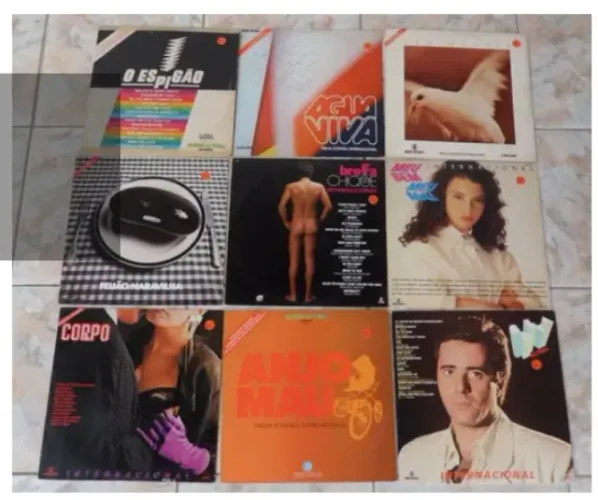 Selva de Pedra/Anjo Mau/O Espigão+6 LPs de Novelas(pacote)