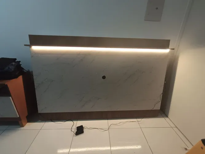 Painel com LED
