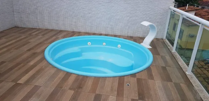 Piscina redonda fibra autoportante - Kit completo - Marca RIO Piscinas