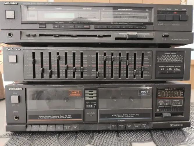 Som Technics - AM/FM Stério - Receiver - SA 290