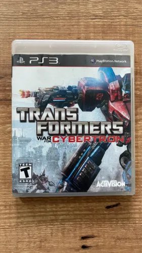 Transformes War For Cybertron Jogo Ps3 Raridade