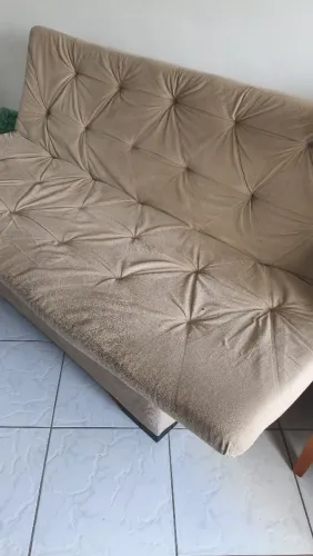 Sofá cama com bau