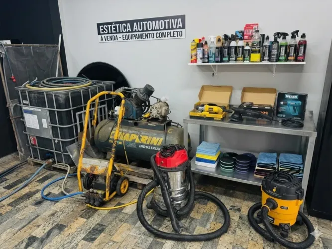 EQUIPAMENTOS PARA ESTÉTICA AUTOMOTIVA