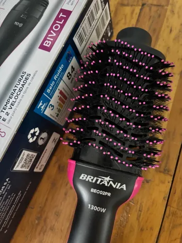 Escova Secadora BIVOLT - Britânia BECO2PR 1300W