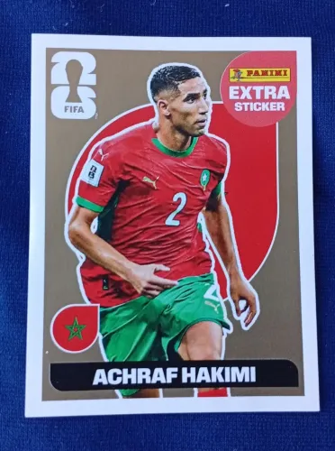 Figurinha Hakimi legend Gold - Copa do Mundo 2026