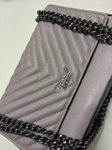 bolsa victorias secret original cinza