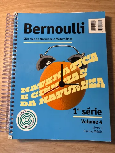 Livro Bernoulli Natureza e Matemática - 1° série Volume 4 - 2022