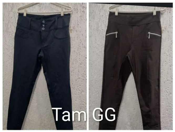 Duas calças legging Tam GG