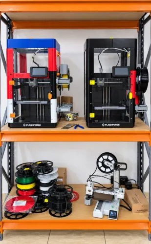 2 Impressora 3D Flashforge AD5X Multicor Kit Enclausuramento Fechamento + Bambulab A1 mini