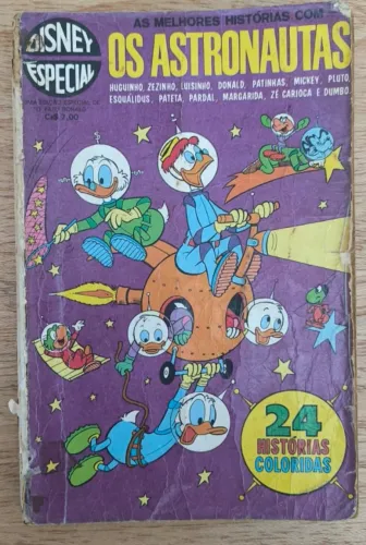 Disney Especial N°12: Os Astronautas (Primeira Edição - Agosto/1974)