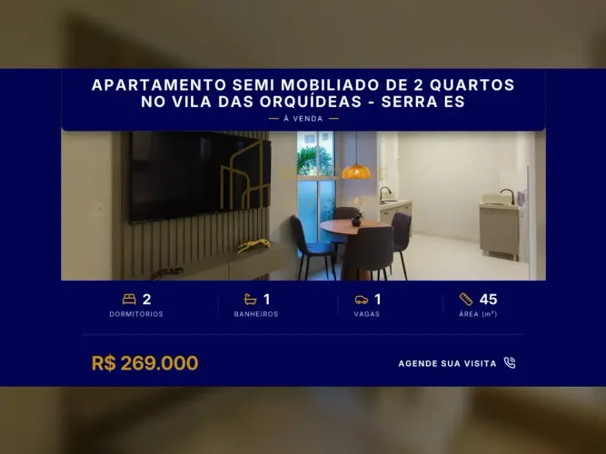 Linda opção de apartamento no Guaraciaba - Serra ES, próximo a escolas e comércio!