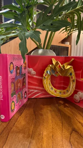 Kit de dois lindos Livros :Princesa Pop -Up Brilhante/ Princesinhas