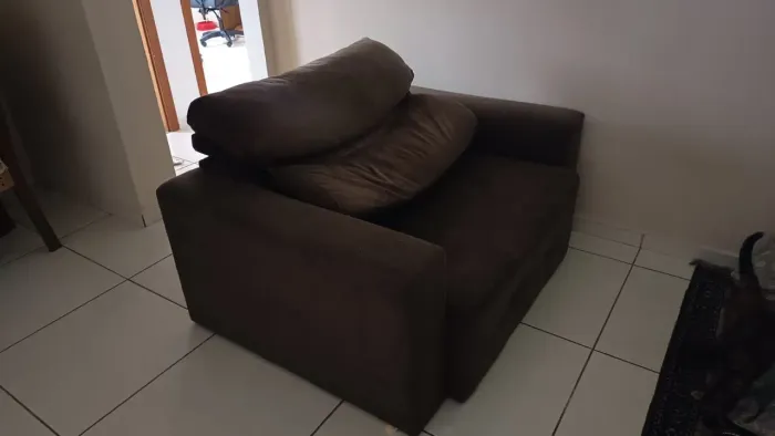Sofá 2 lugares usado - 200 reais