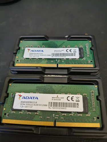 2 memorias ddr4 3200hz