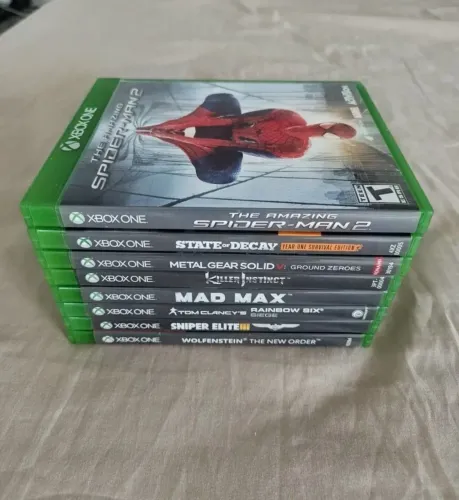 Lote de jogos de Xbox Mídia Física
