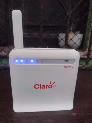 Roteador ZTE MF253V desbloqueado pega antena rural 