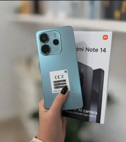 Redmi Note 14 4G Versão Global 256GB 8GB RAM LOJA FÍSICA SETOR COIMBRA