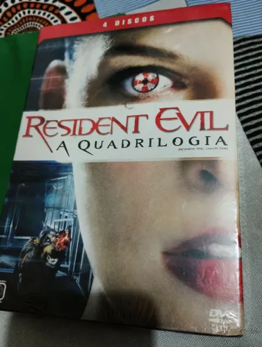 Resident Evil A Quadrilogia dvd origem novo lacrado faço Olx pay