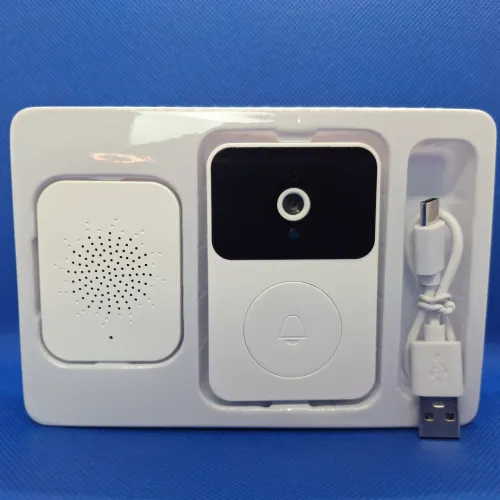 CAMPAINHA COM CÂMERA SEM FIO WI-FI 