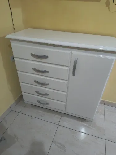 Comoda sapateira com 5 gavetas