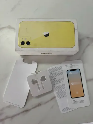CAIXA IPHONE 11 AMARELO