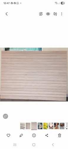 Painel Ripado grande 1,83m x 2,50m