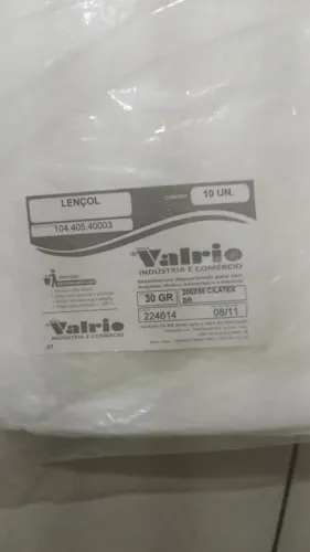 Lençol descartável para maca cirúrgica